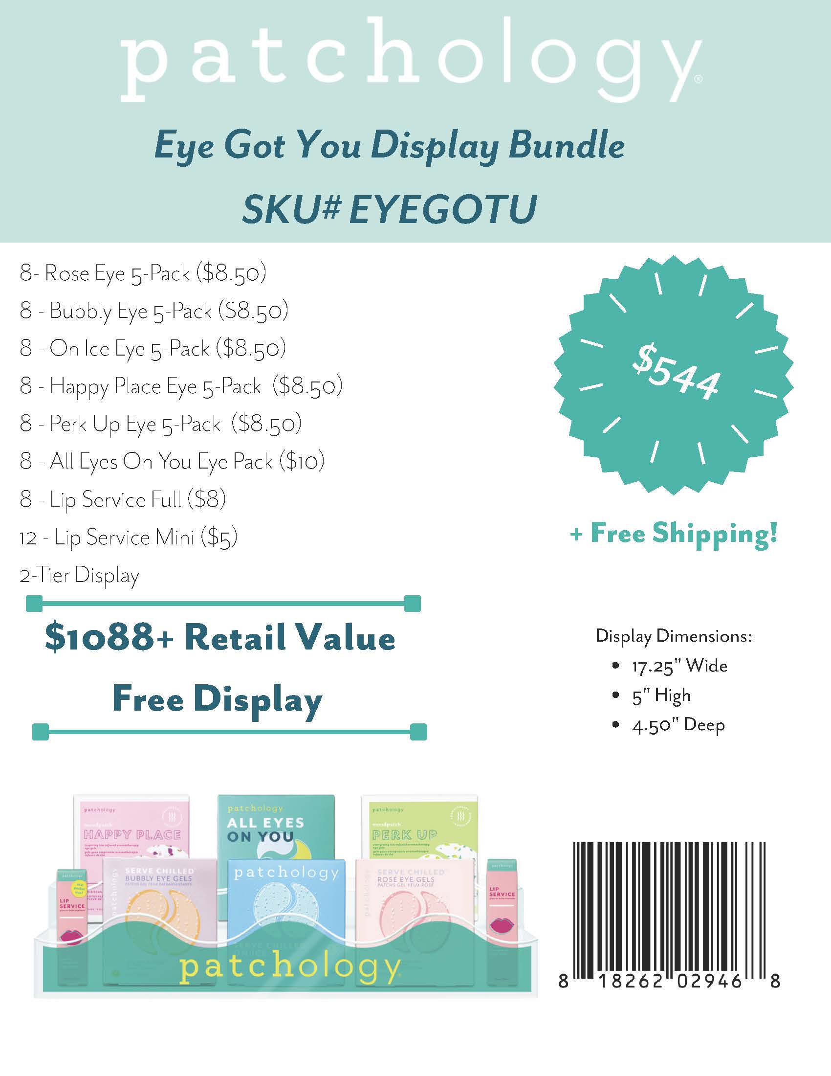 Ensemble de présentoirs Eye Got You