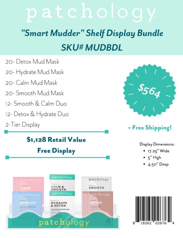 Lot présentoir "Smart Mudding"