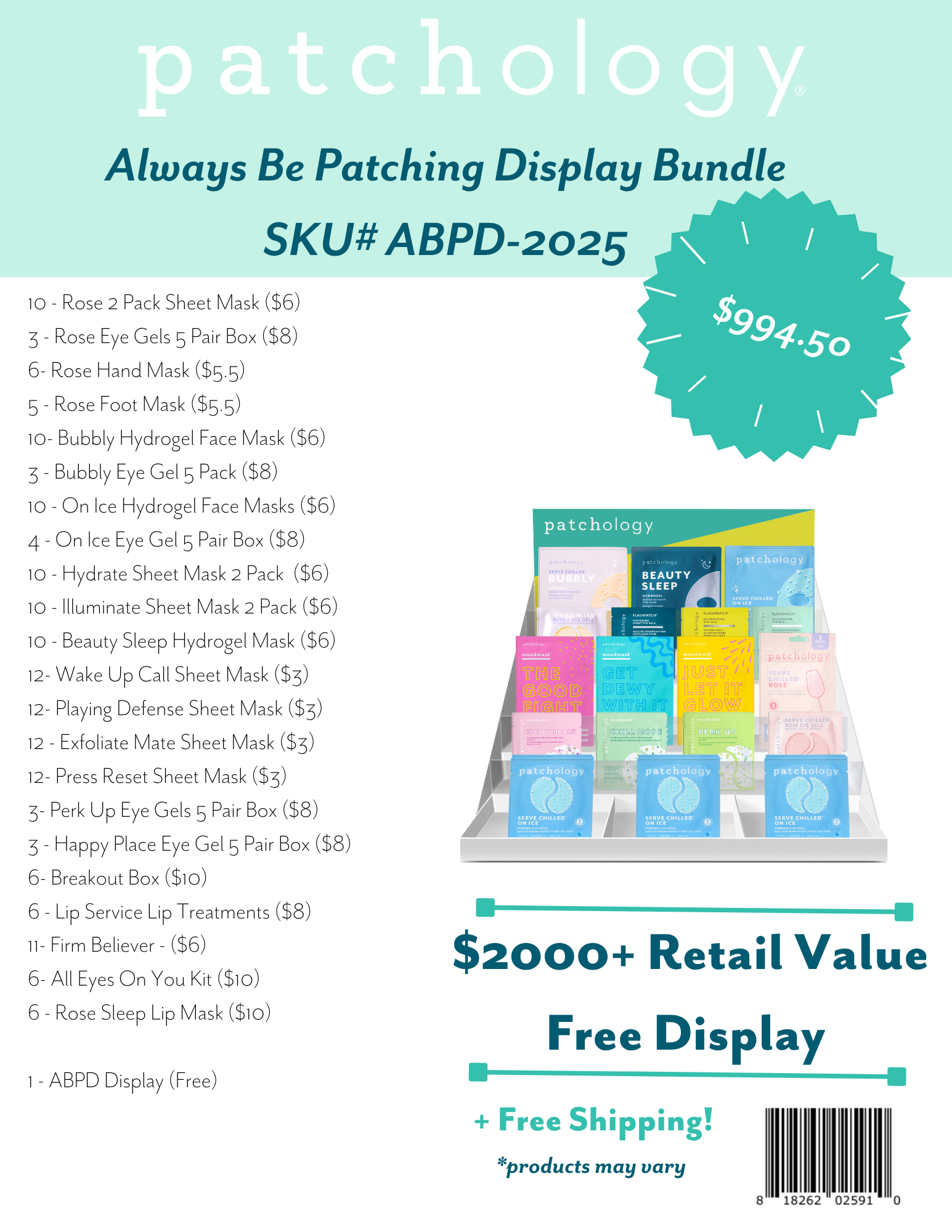 Toujours patcher Display Bundle 2025